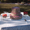 sethandkim > Our second wedding cake made by my sister, Amber.